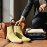 Regal Light Camel Suede Leather Chelsea Boot