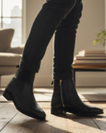 Formero Black Formal Chelsea Boot - Image 3
