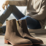 Regal Brown Suede Chelsea Boot