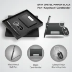 Corporate Gift Combo Of Ball Pen Card Holder Keychain